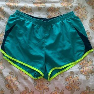 Teal/Blue Nike Dry-Fit Running Shorts
